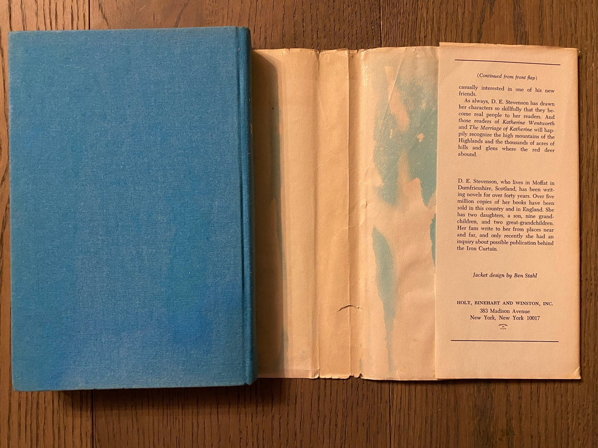 1971 First Edition: The House of the Deer, by D. E. Stevenson
