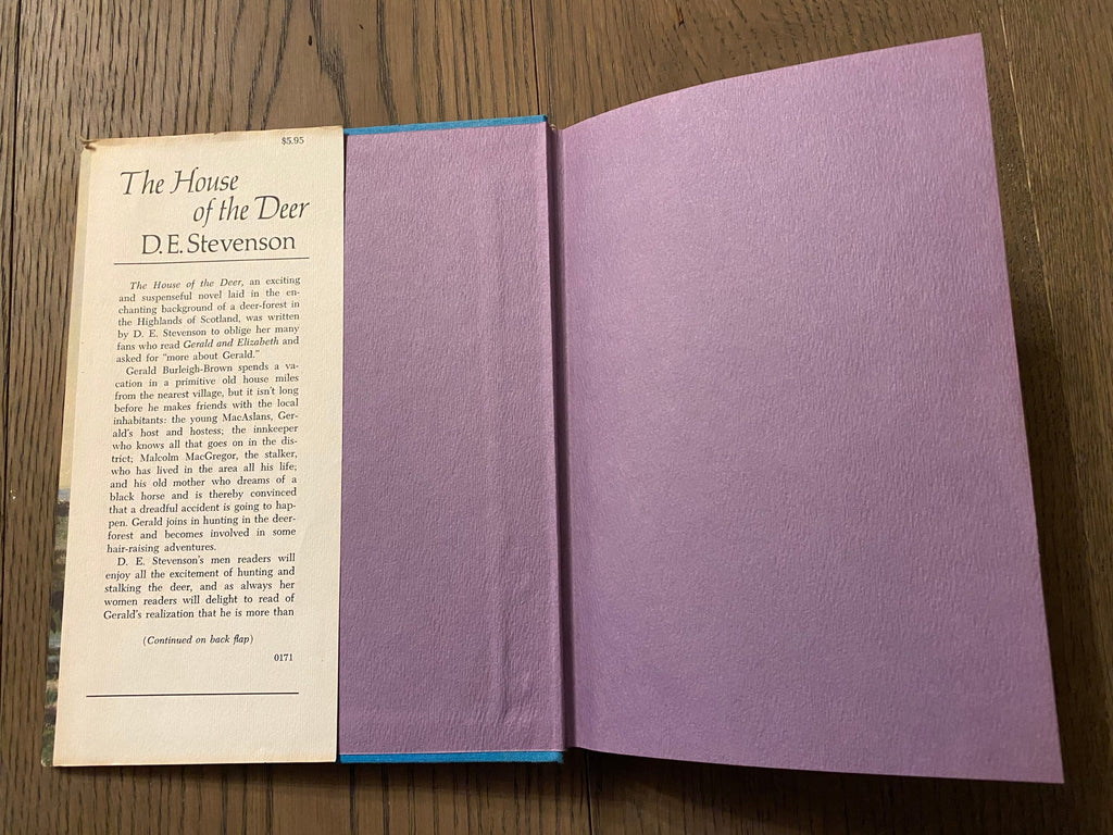 1971 First Edition: The House of the Deer, by D. E. Stevenson