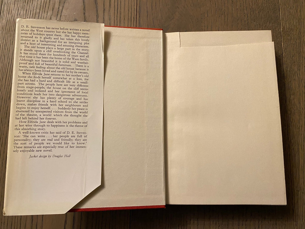1966 First Edition: The House on the Cliff, D. E. Stevenson
