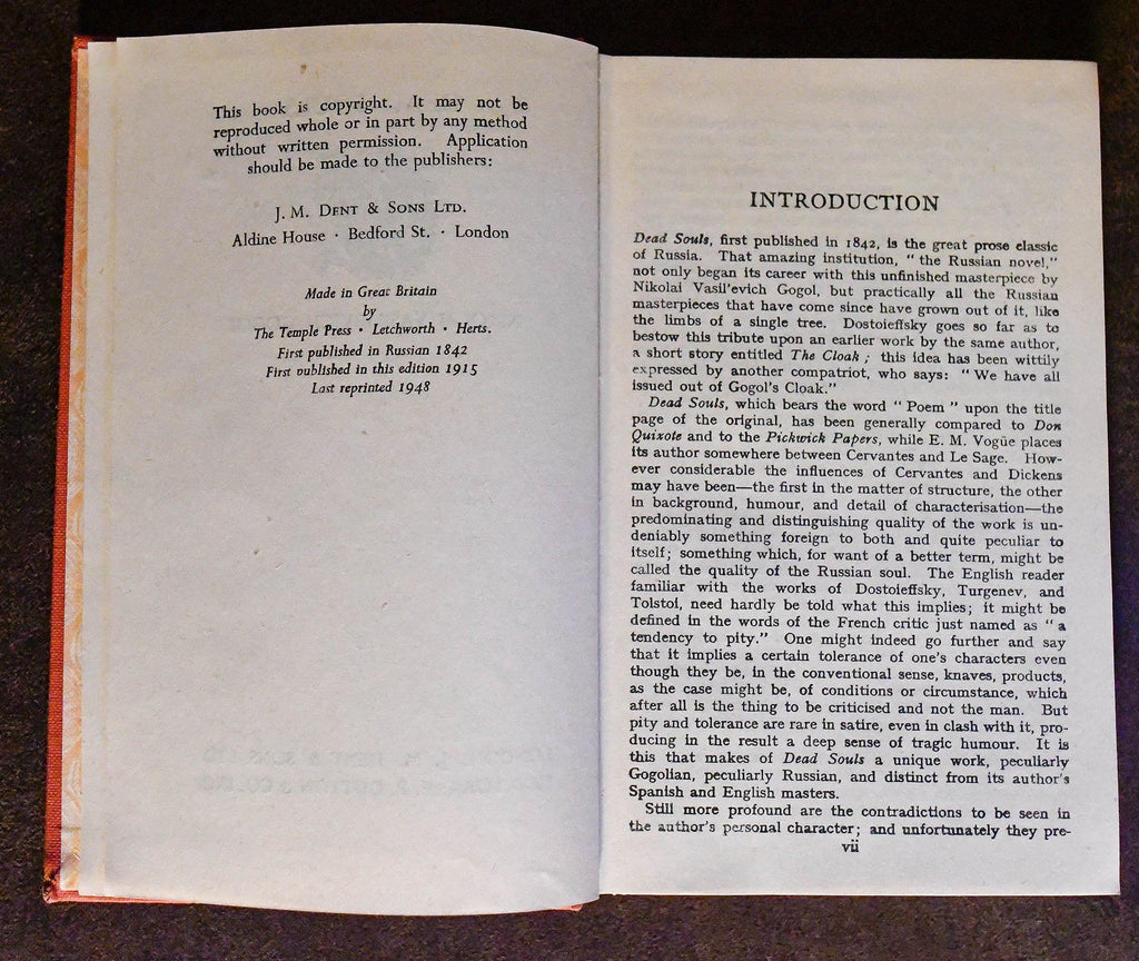 1948: Dead Souls by Nikolai Vasilievich Gogol