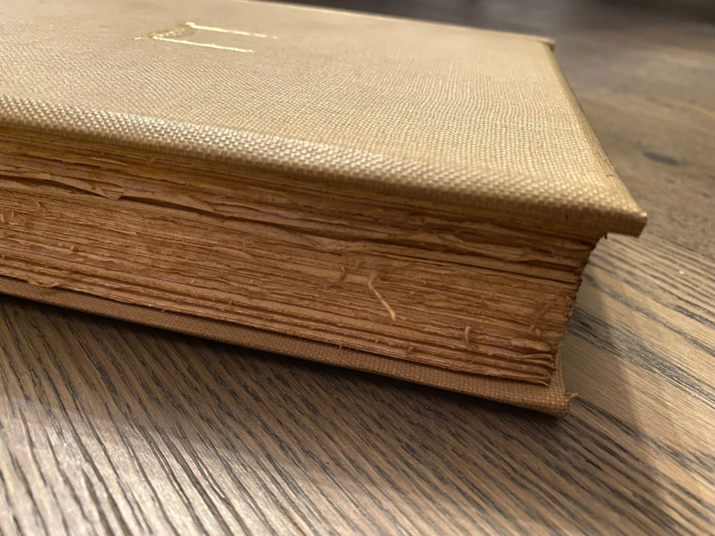 1930 RARE: All Our Yesterdays, by H. M. Tomlinson, Numbered and Signed Limited Edition Book
