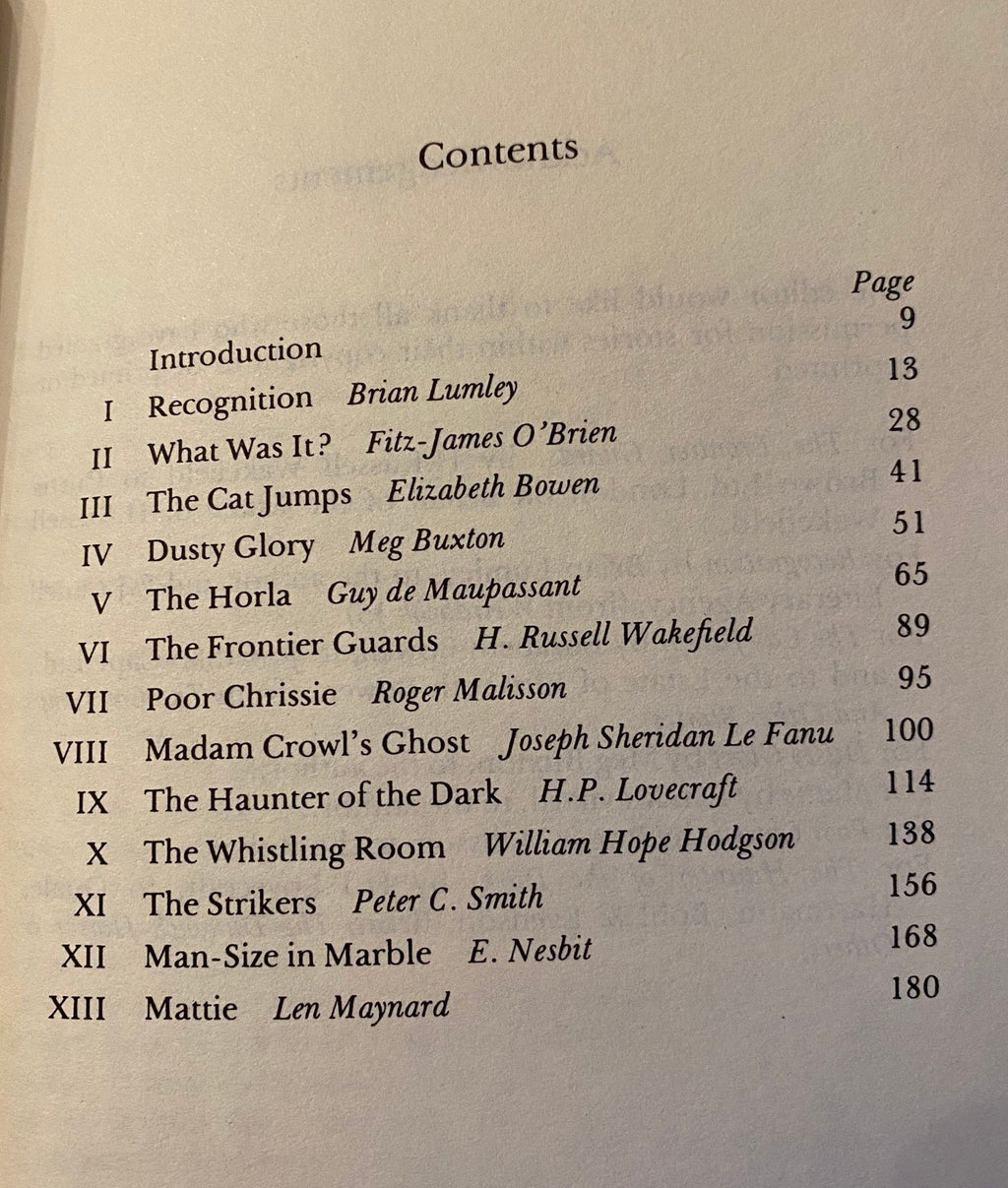1984 - Uninvited Guests: Thirteen Unwelcome Guests, collection of stories edited by Peter S. Smith