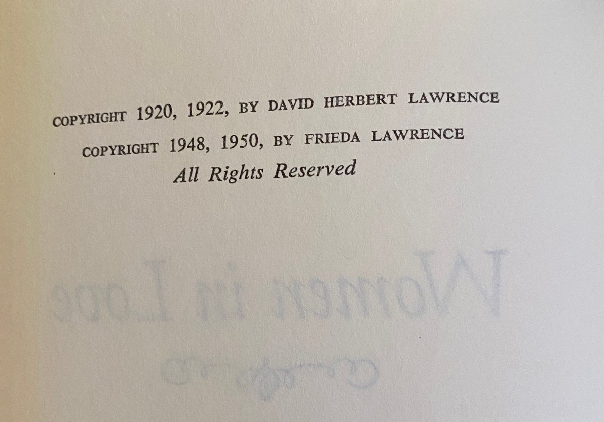 1950: Women in Love, by D. H. Lawrence