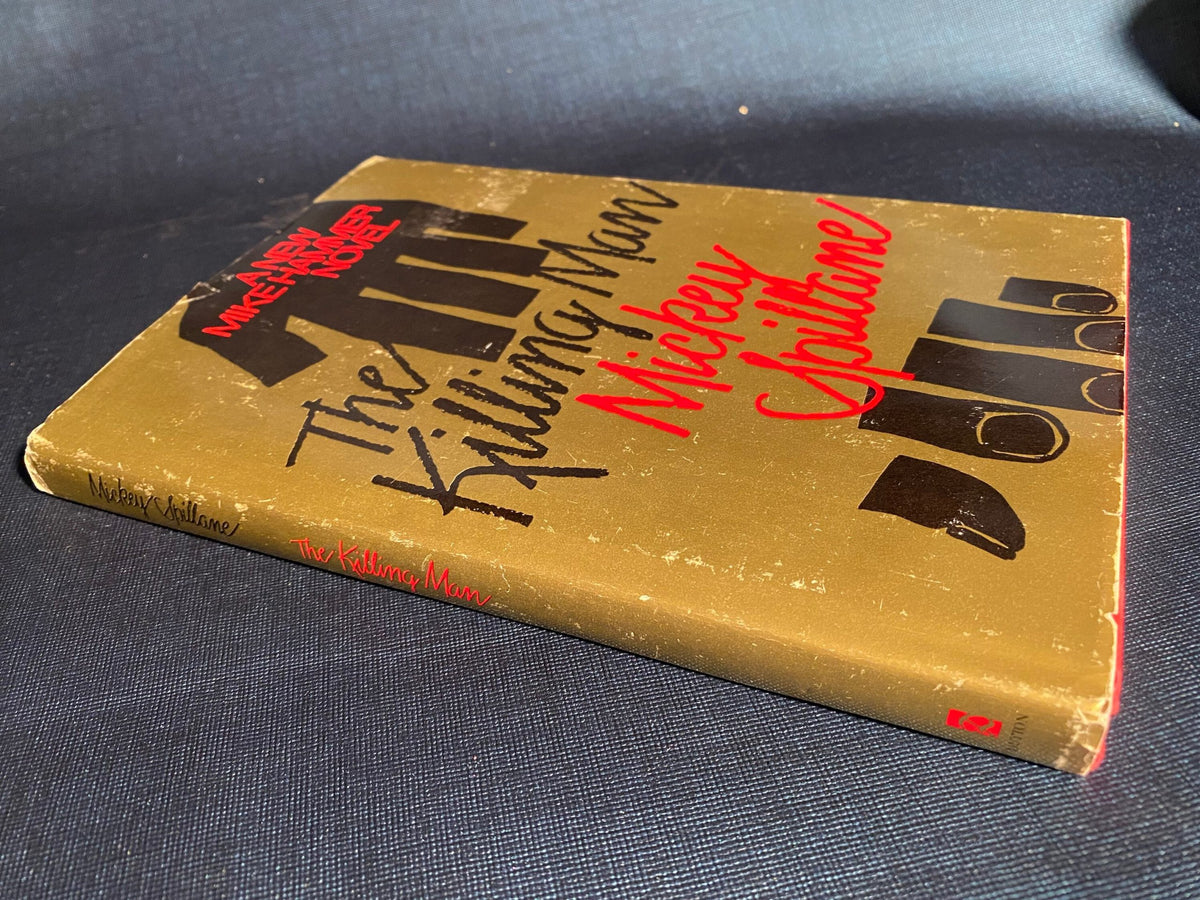 1989 first trade edition: The Killing Man, by Mike Hammer (Mikey Spillane)