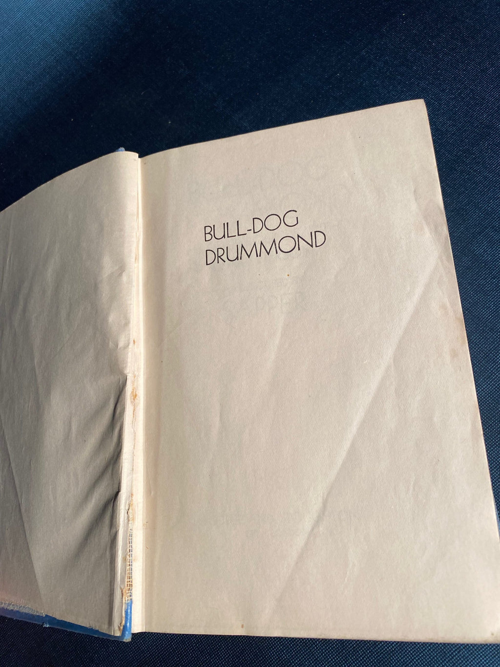 1959: Bull Dog Drummond, His Four Rounds With Carl Peterson, Described by Sapper