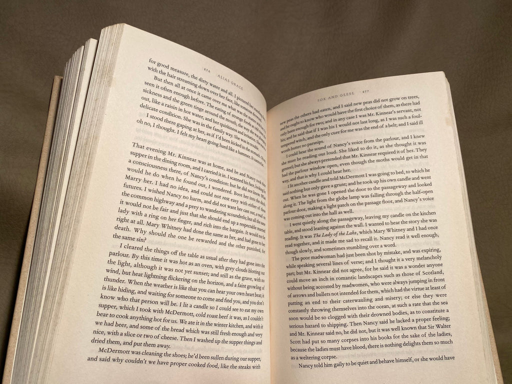 1996: Alias Grace, by Margaret Atwood