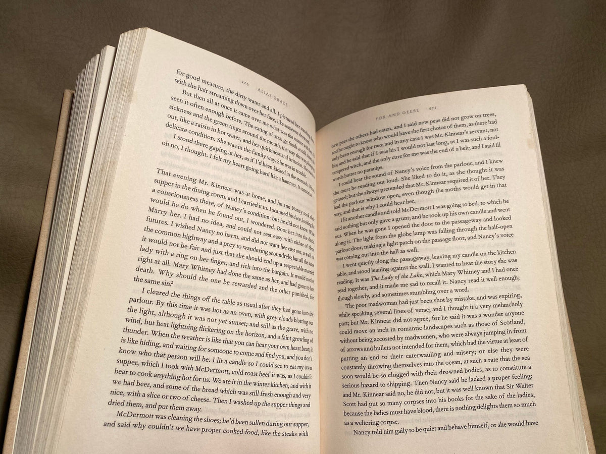 1996: Alias Grace, by Margaret Atwood