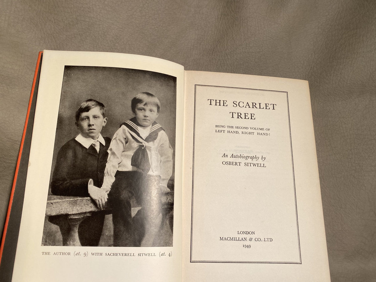 1949: The Scarlet Tree Being the Second Volume of Left Hand, Right Hand! An Autobiography of Osbert Sitwell