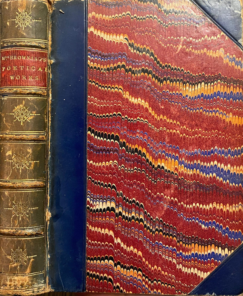 1889: Poetical Works by Elizabeth Barret Barret (Mrs. E. B. Browning)