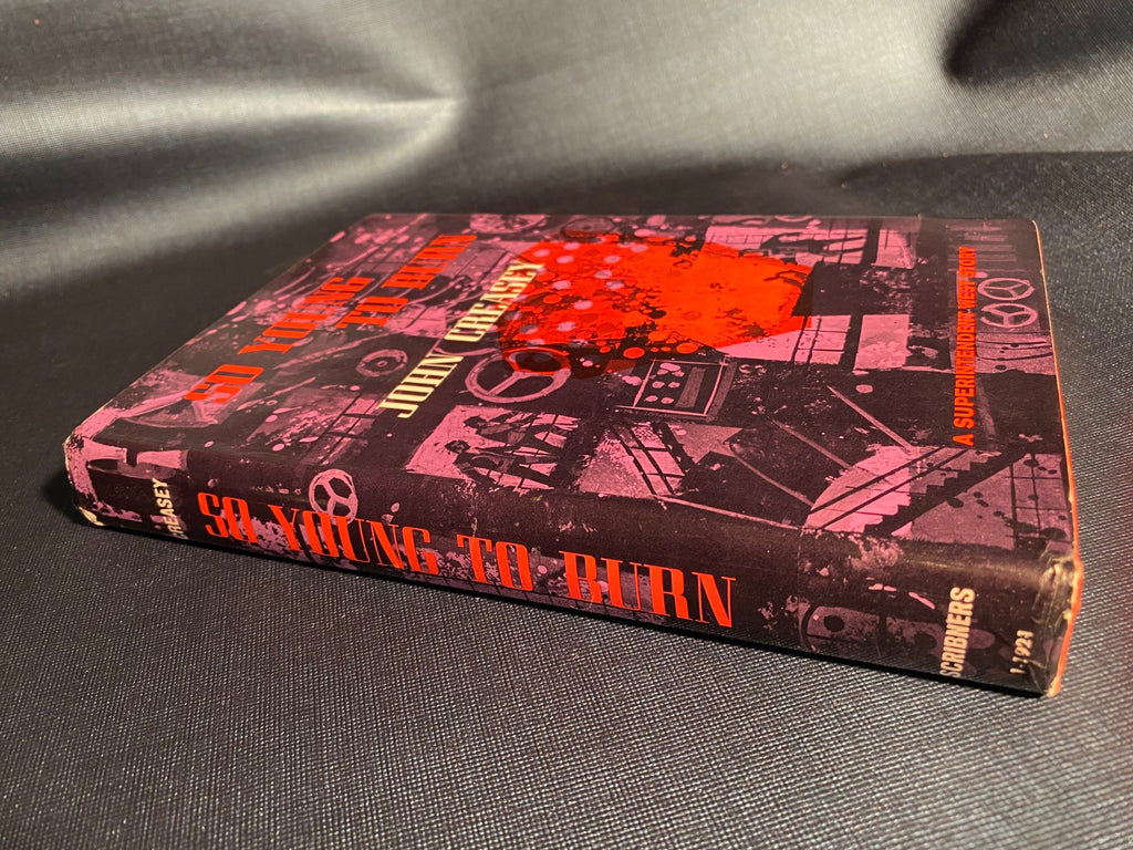 1968 First Edition - So Young to Burn: a Superintendent West Story, by John Creasey