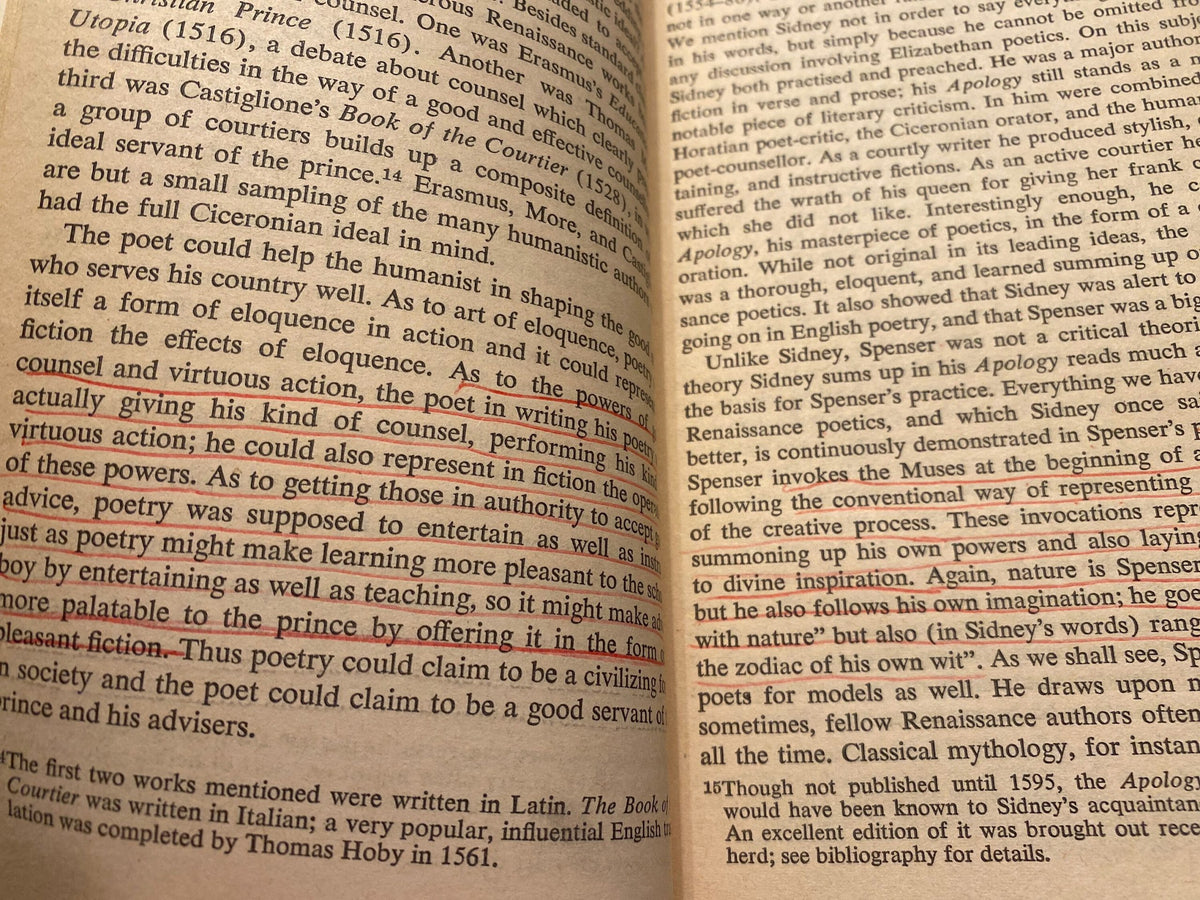 1968: Edmund Spenser, a Selection of His Works