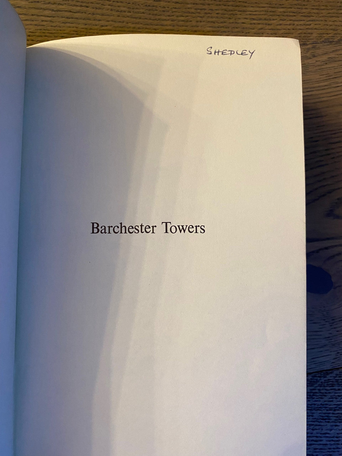 1970s: Barchester Towers, by Anthony Trollope, International Collectors Library