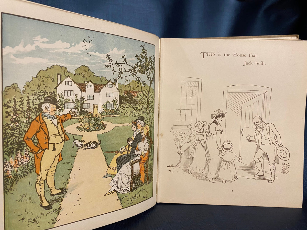 1890 RARE: R. Caldecott's First Collection of Pictures &amp; Songs