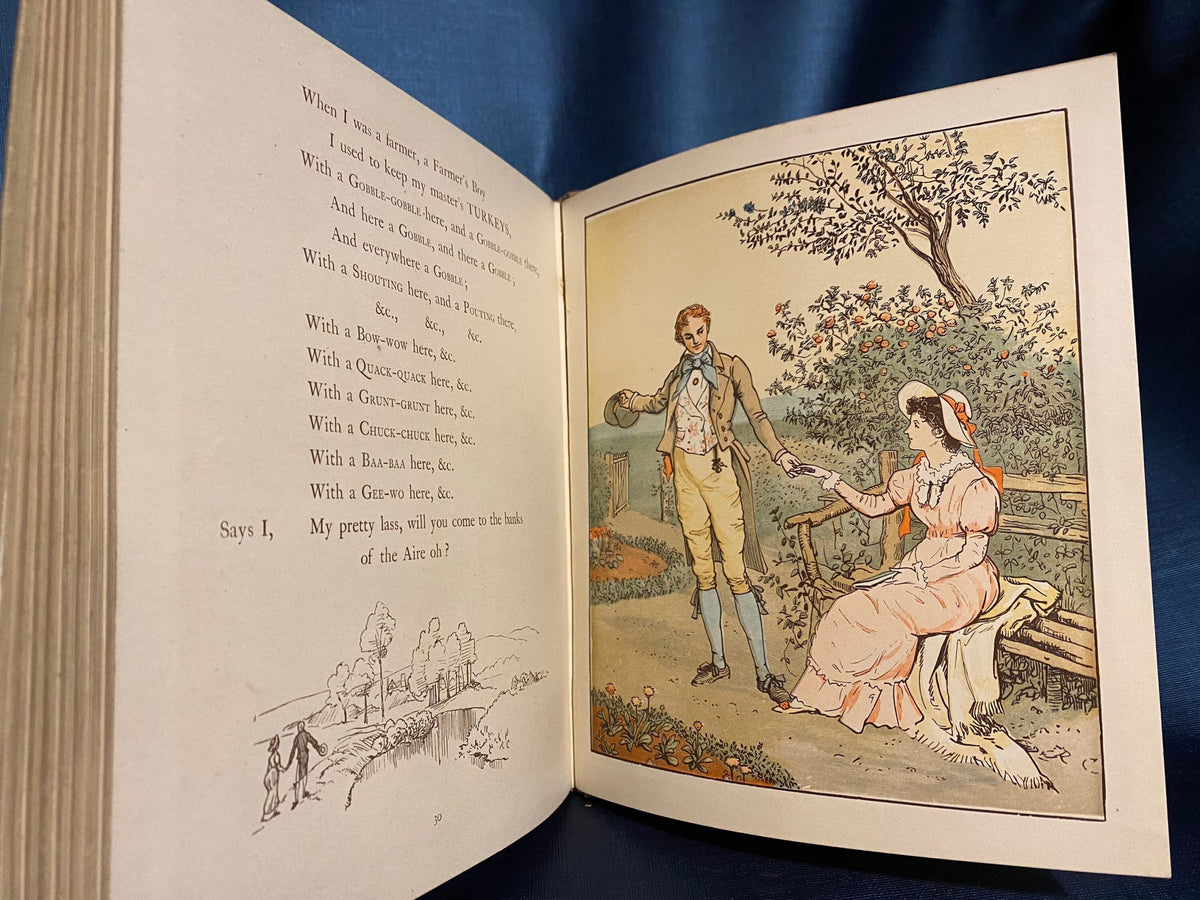 1890 RARE: R. Caldecott's First Collection of Pictures &amp; Songs