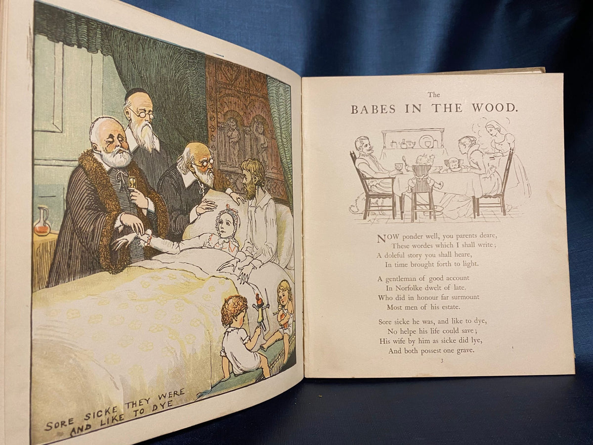 1890 RARE: R. Caldecott's First Collection of Pictures &amp; Songs
