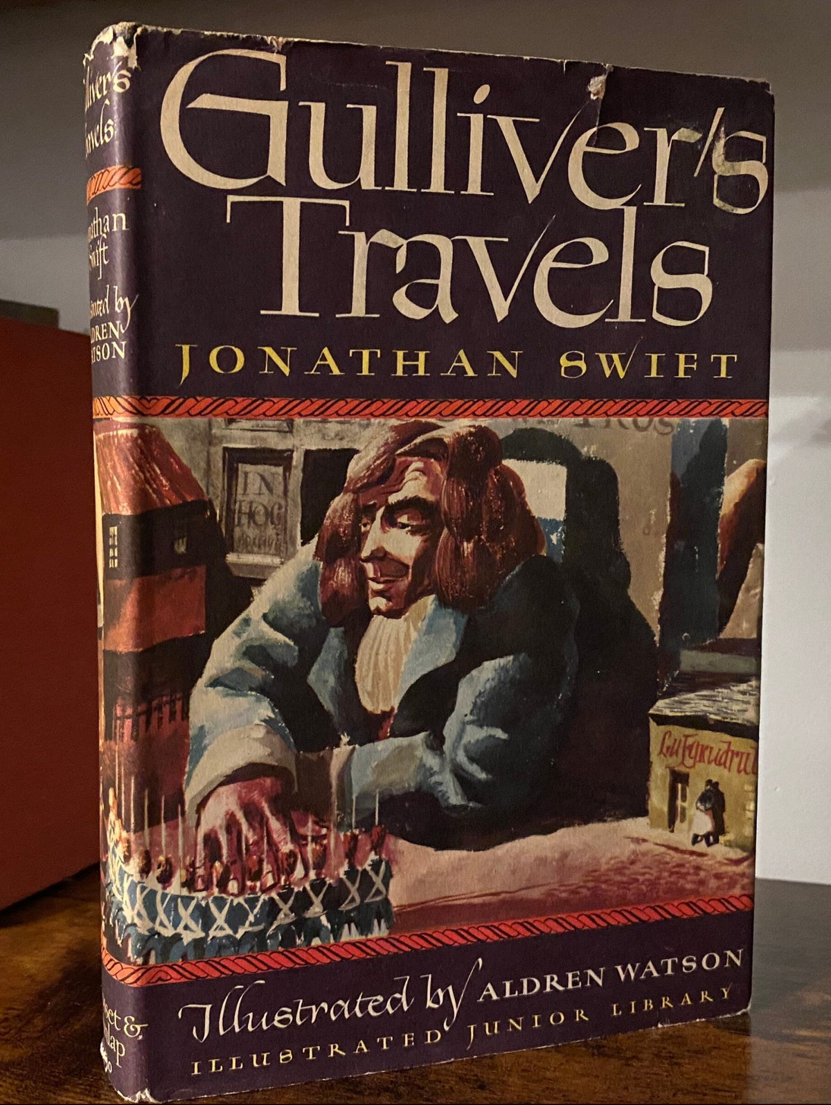 1947: Gulliver's Travels, by Jonathan Swift, illustrated by Alden Watson