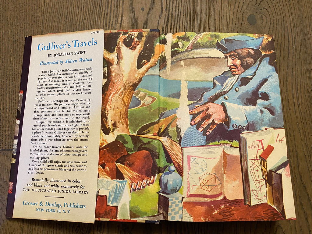 1947: Gulliver's Travels, by Jonathan Swift, illustrated by Alden Watson