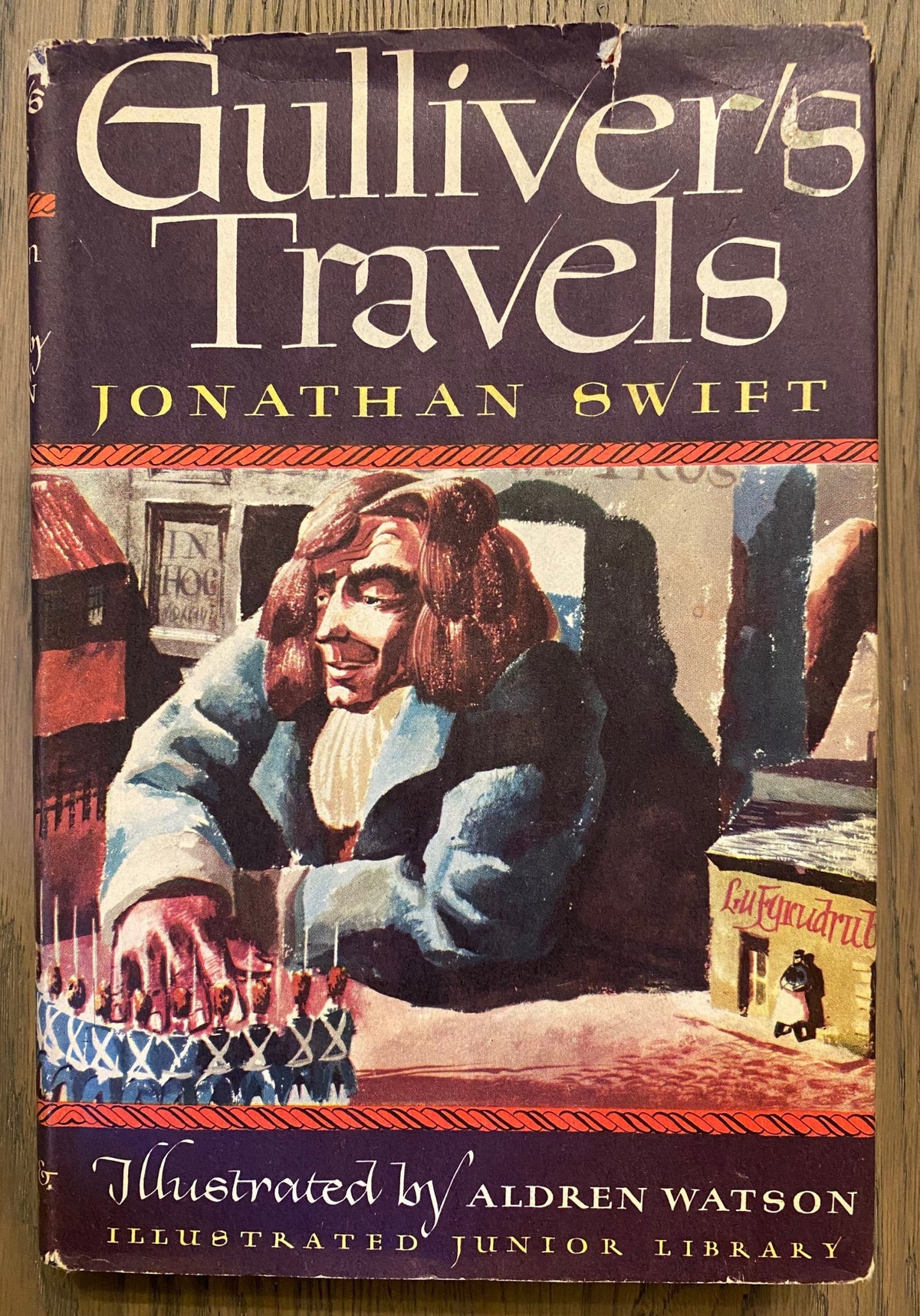 1947: Gulliver's Travels, by Jonathan Swift, illustrated by Alden Watson