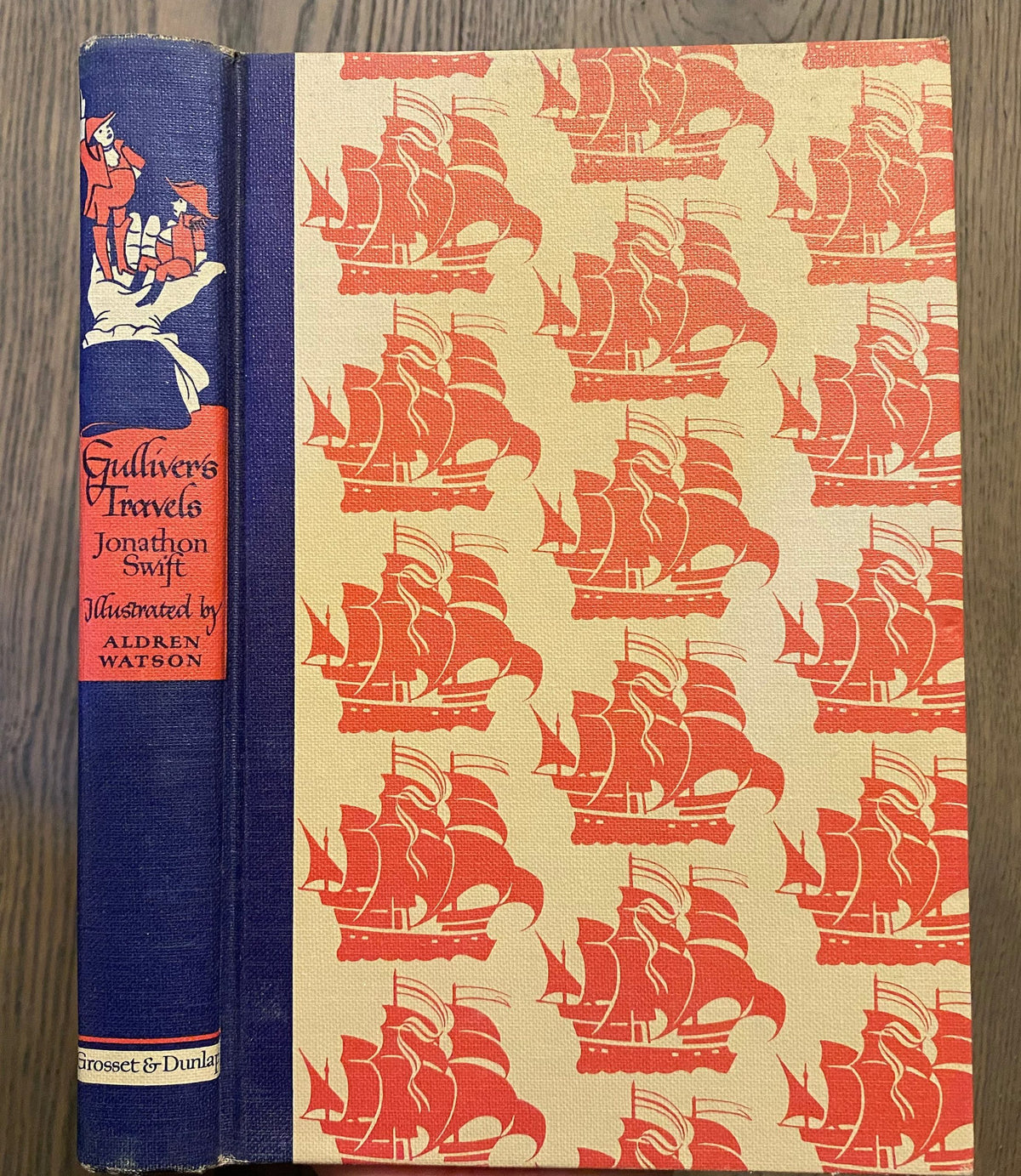 1947: Gulliver's Travels, by Jonathan Swift, illustrated by Alden Watson