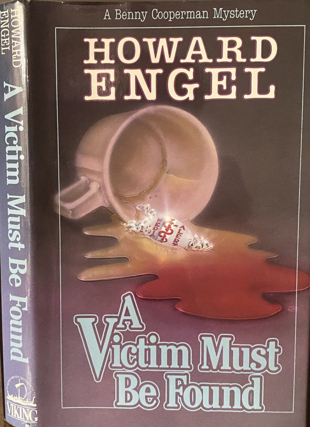 1988 First Edition: A Victim Must Be Found, A Benny Cooperman Mystery, by Howard Engel