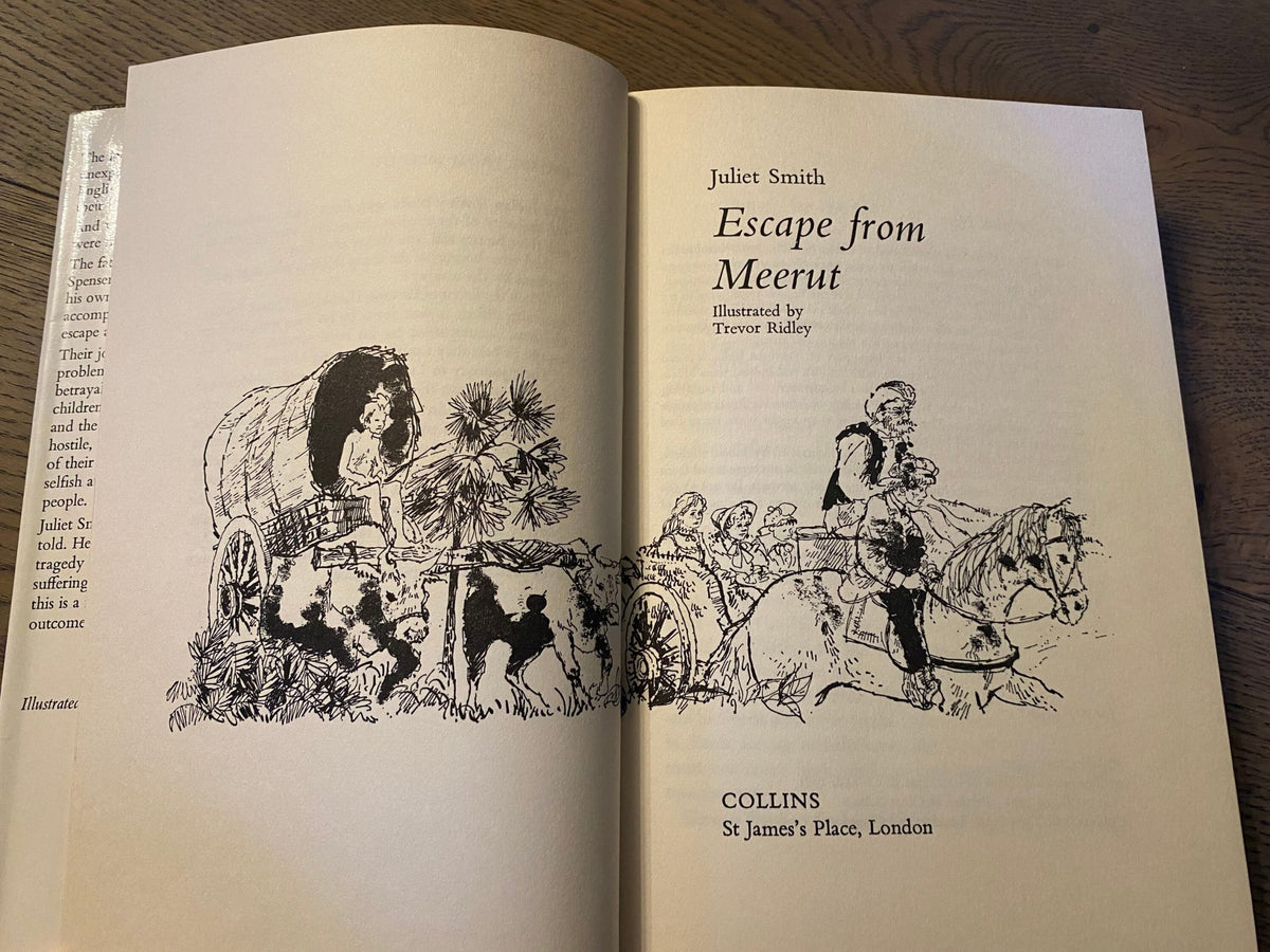 1971 First Edition: Escape from Meerut, by Juliet Smith