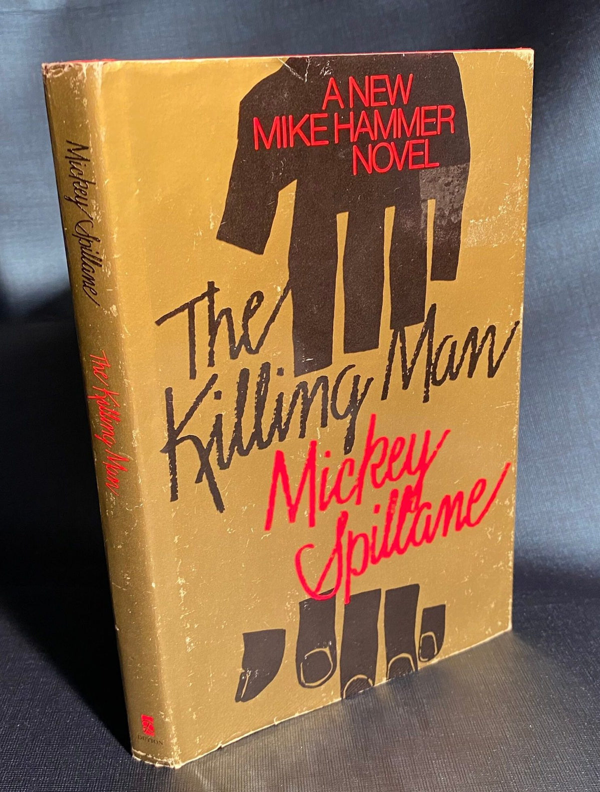 1989 first trade edition: The Killing Man, by Mike Hammer (Mikey Spillane)