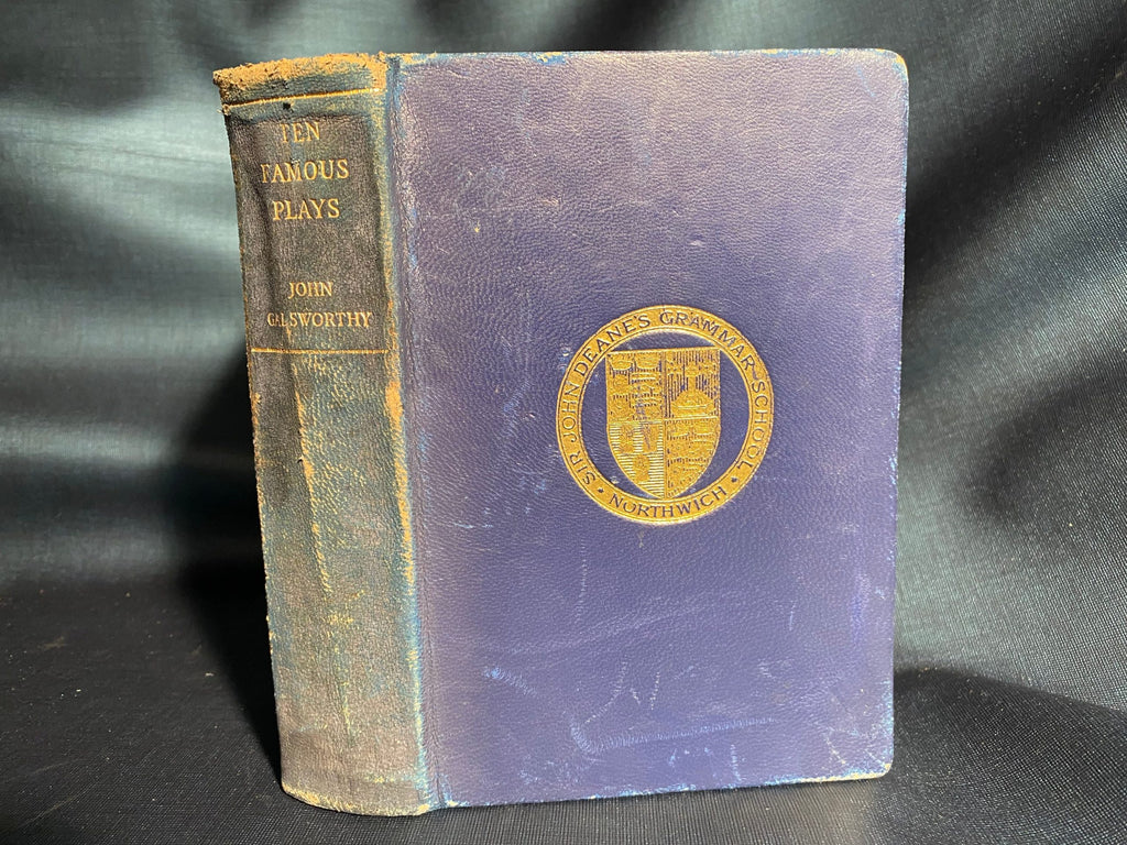 1941: Ten Famous Plays, by John Galsworthy: Silver Fox, Joy, Strife, Justice, The Skin Game, Loyalties, Windows, Old Eng