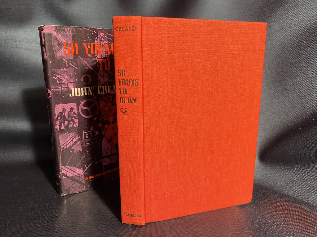 1968 First Edition - So Young to Burn: a Superintendent West Story, by John Creasey