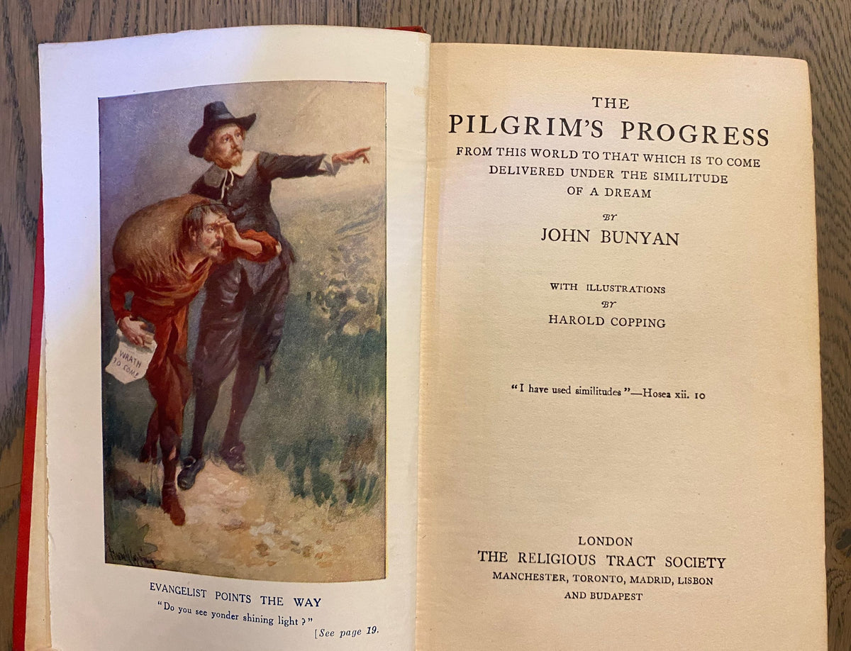 Early 1900s: The Pilgrim's Progress, by John Bunyan - Religious Tract Society