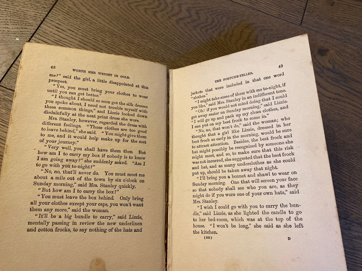 1900s: A Gypsy Against Her Will, or Worth Her Weight in Gold, by Emma Leslie