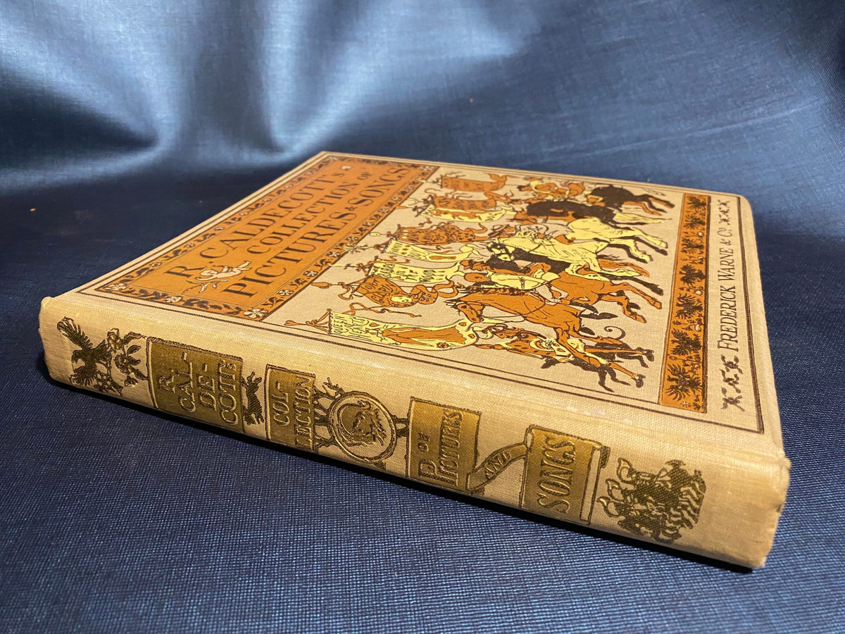 1890 RARE: R. Caldecott's First Collection of Pictures &amp; Songs