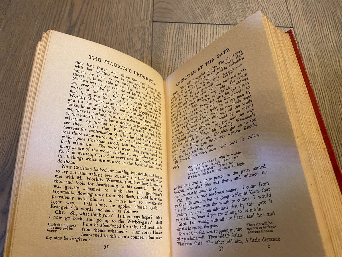 Early 1900s: The Pilgrim's Progress, by John Bunyan - Religious Tract Society