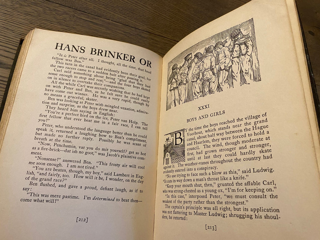 1924: Hans Brinker or The Silver Skates, by Mary Mapes Dodge