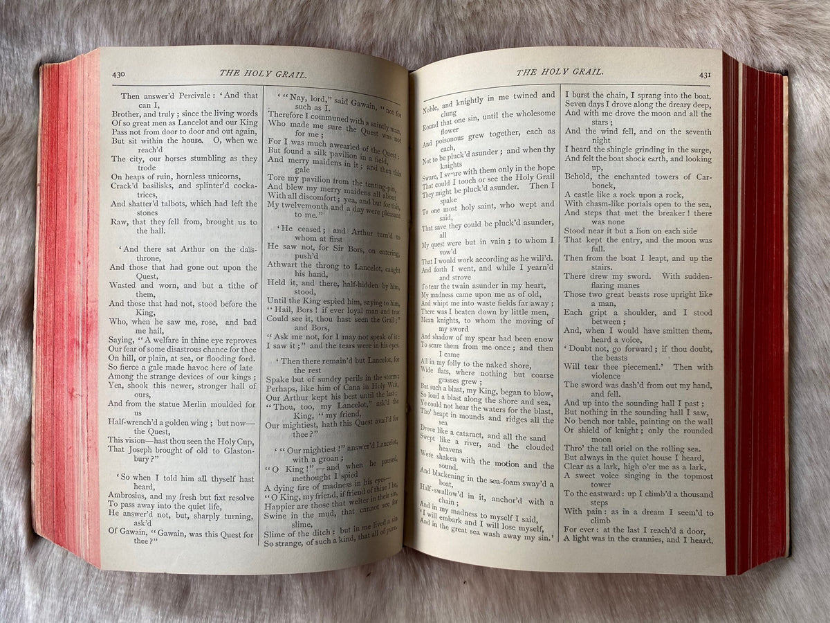 1898: The Complete Works of Lord Alfred Tennyson, Poet Laureate, Illustrations by Gustave Dore