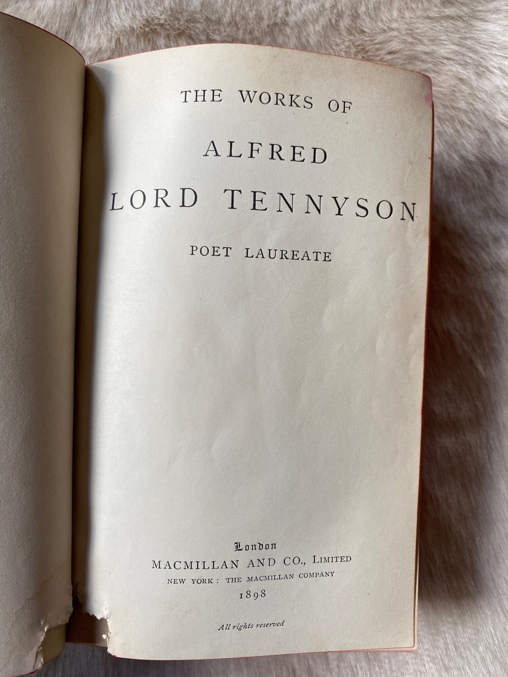 1898: The Complete Works of Lord Alfred Tennyson, Poet Laureate, Illustrations by Gustave Dore