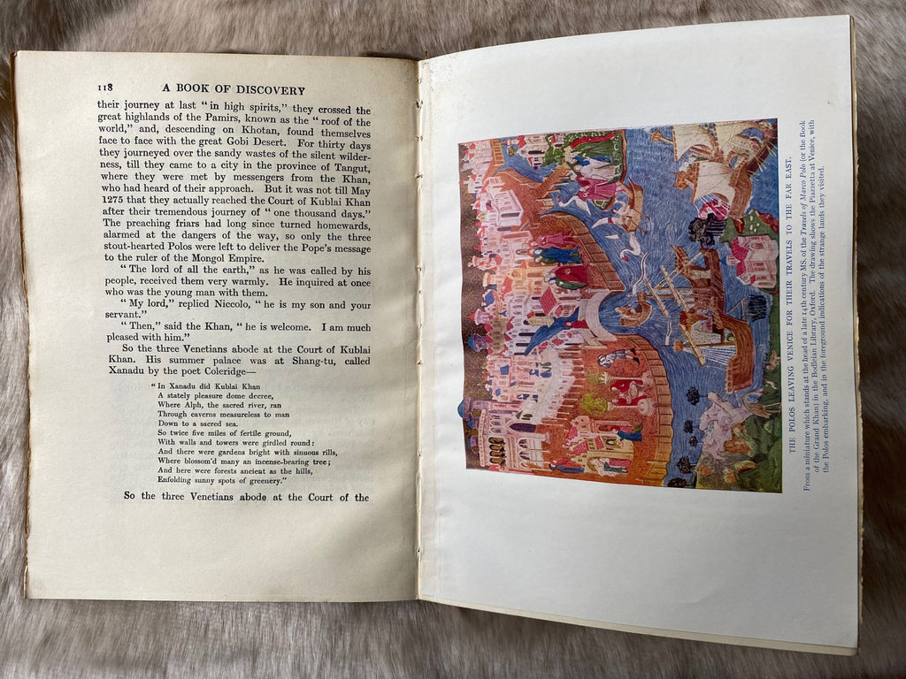 1940s - A Book of Discovery: The History of the World's Exploration, from the Earliest Time to the Finding of the South 