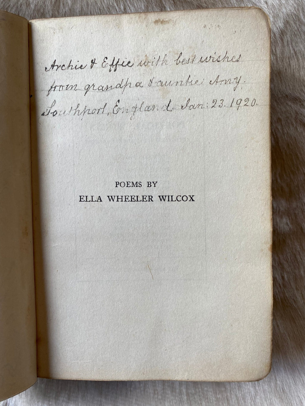 Pre-1920s: Poems by Ella Wheeler Wilcox
