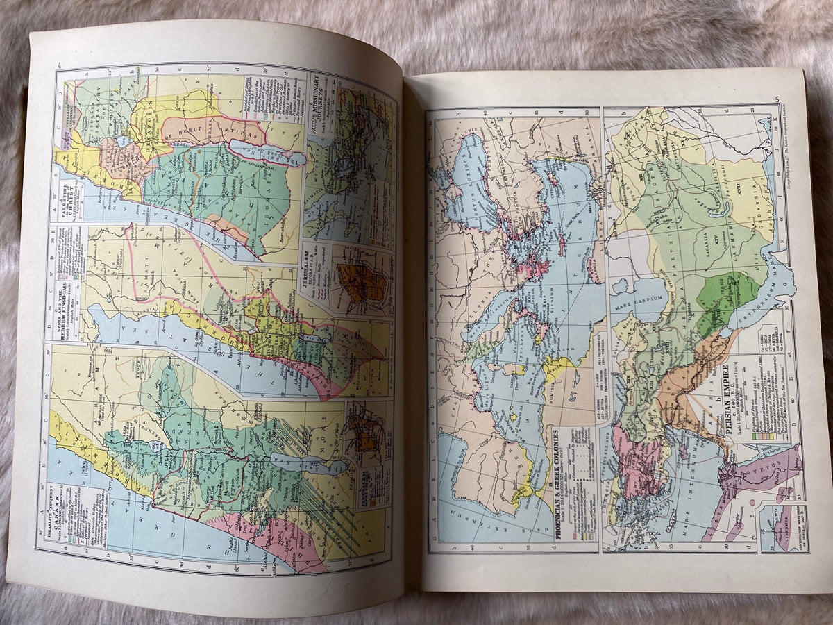 1935 The March of Man: A Chronological Record of Peoples and Events From Prehistoric Times to The Present Day, by Lawren