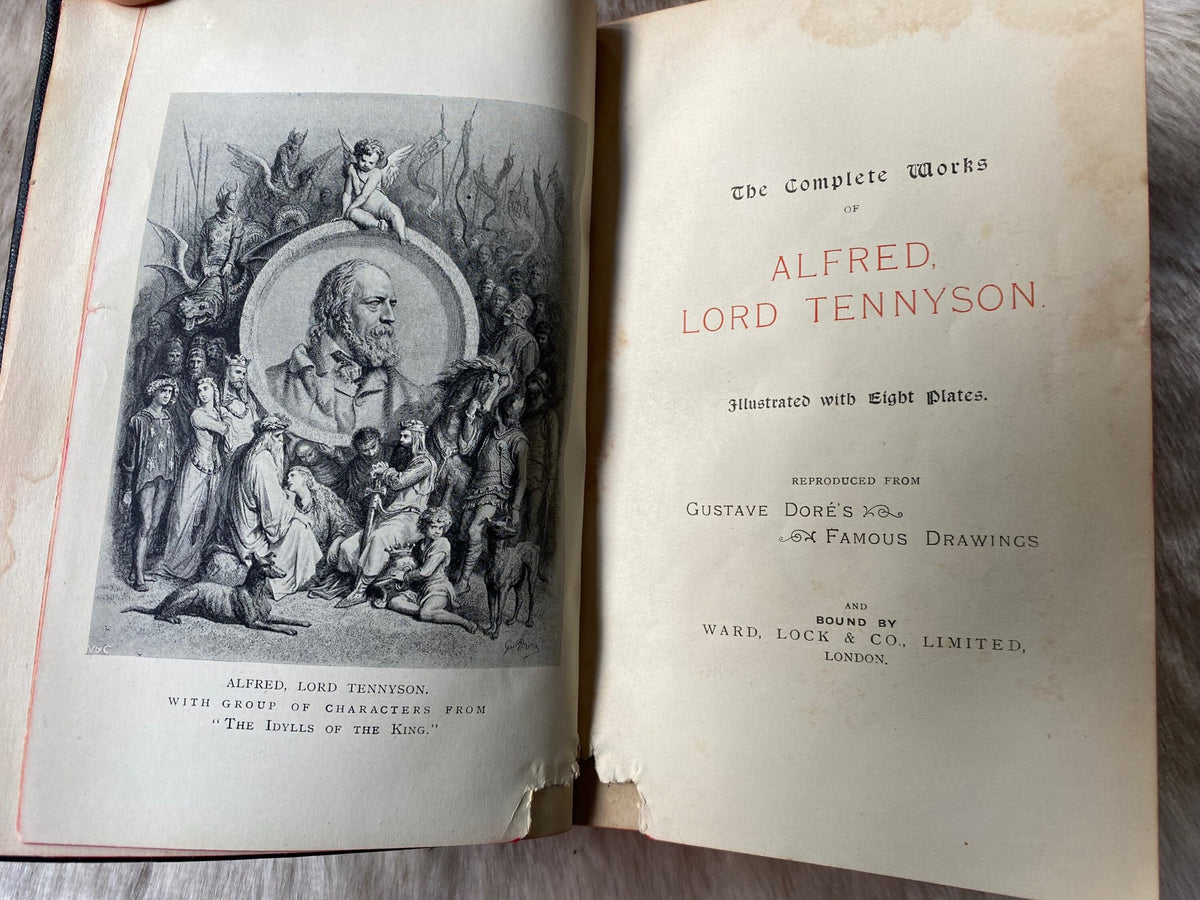 1898: The Complete Works of Lord Alfred Tennyson, Poet Laureate, Illustrations by Gustave Dore