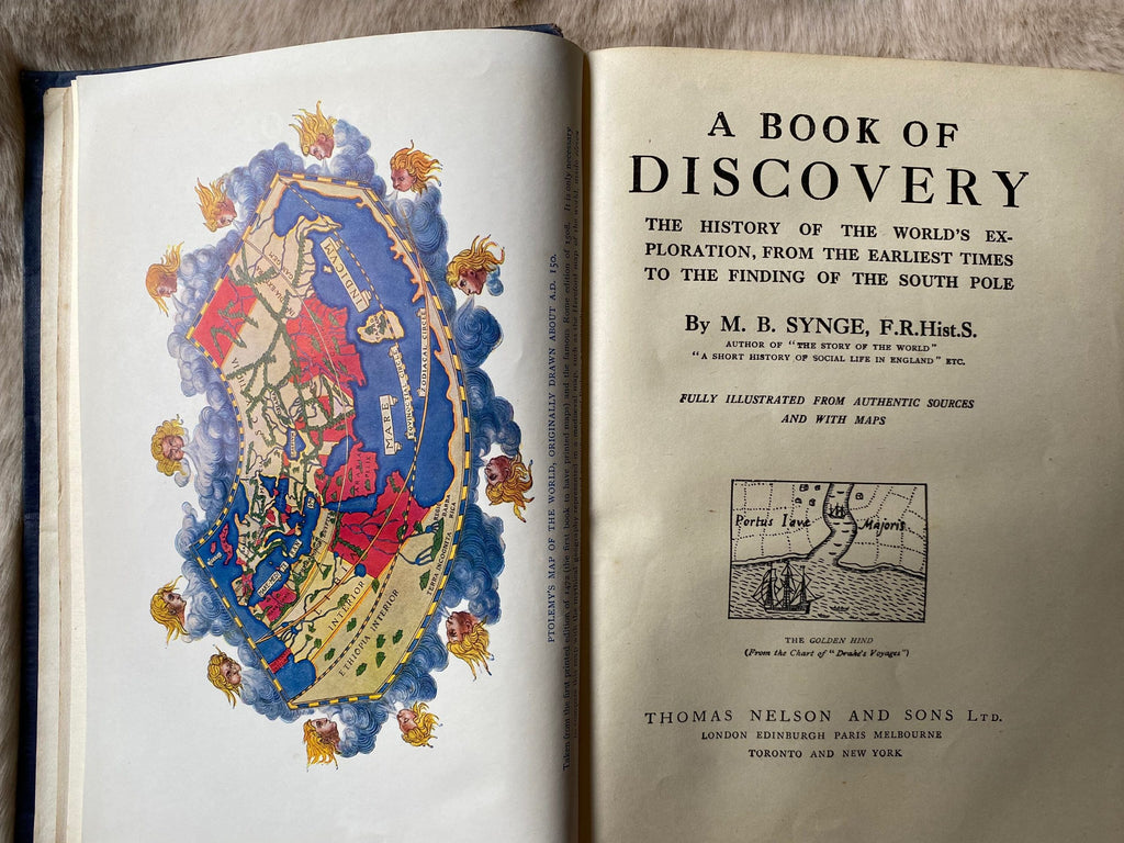 1940s - A Book of Discovery: The History of the World's Exploration, from the Earliest Time to the Finding of the South 