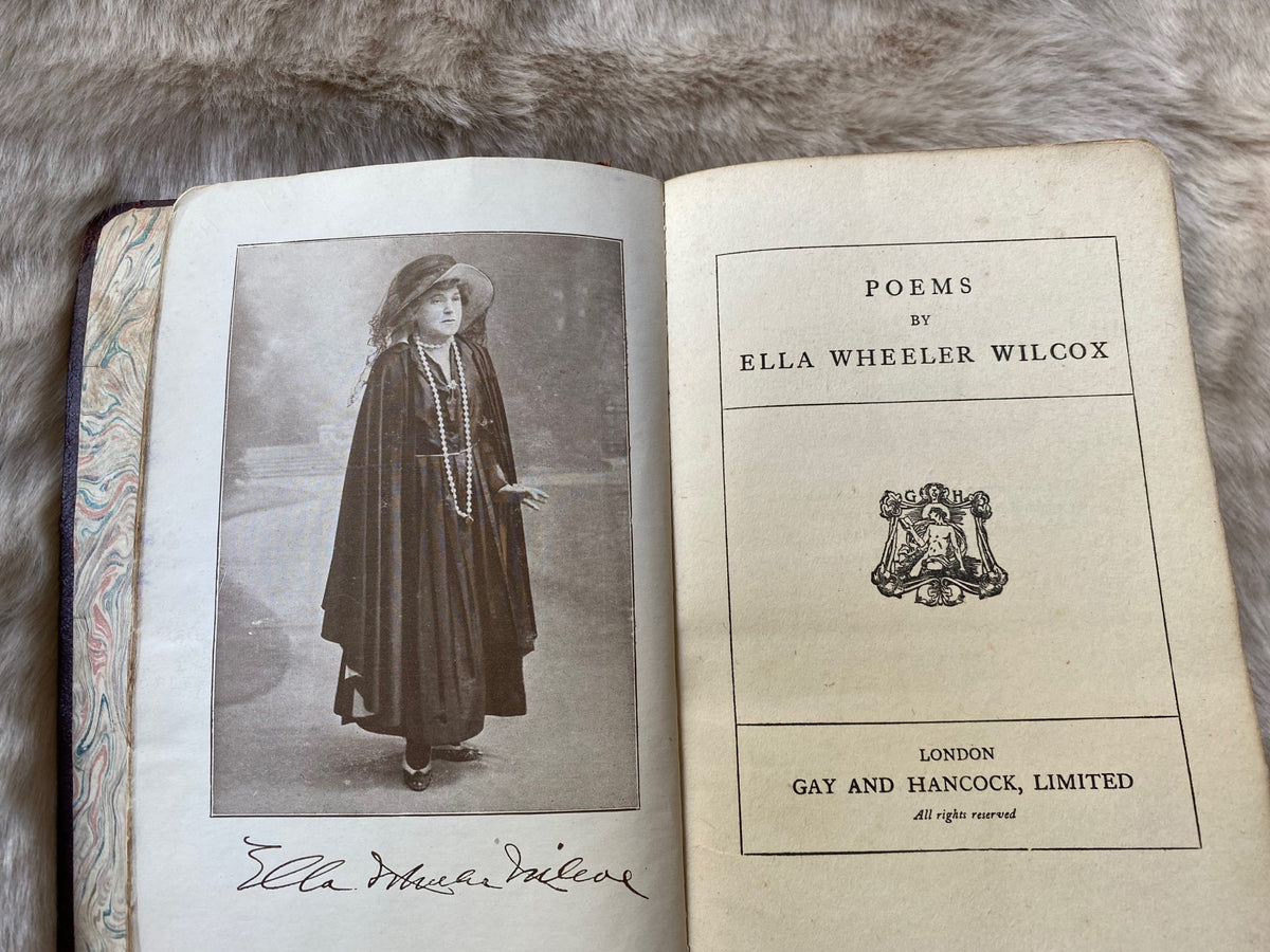 Pre-1920s: Poems by Ella Wheeler Wilcox