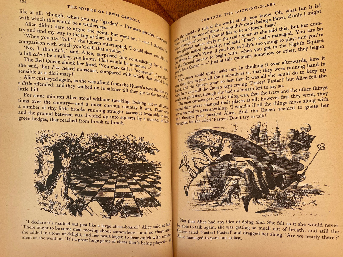 1965: The Works of Lewis Carrol, edited and introduced by Roger Lancelyn Green, illustrations by John Tenniel
