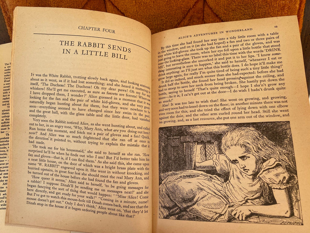 1965: The Works of Lewis Carrol, edited and introduced by Roger Lancelyn Green, illustrations by John Tenniel