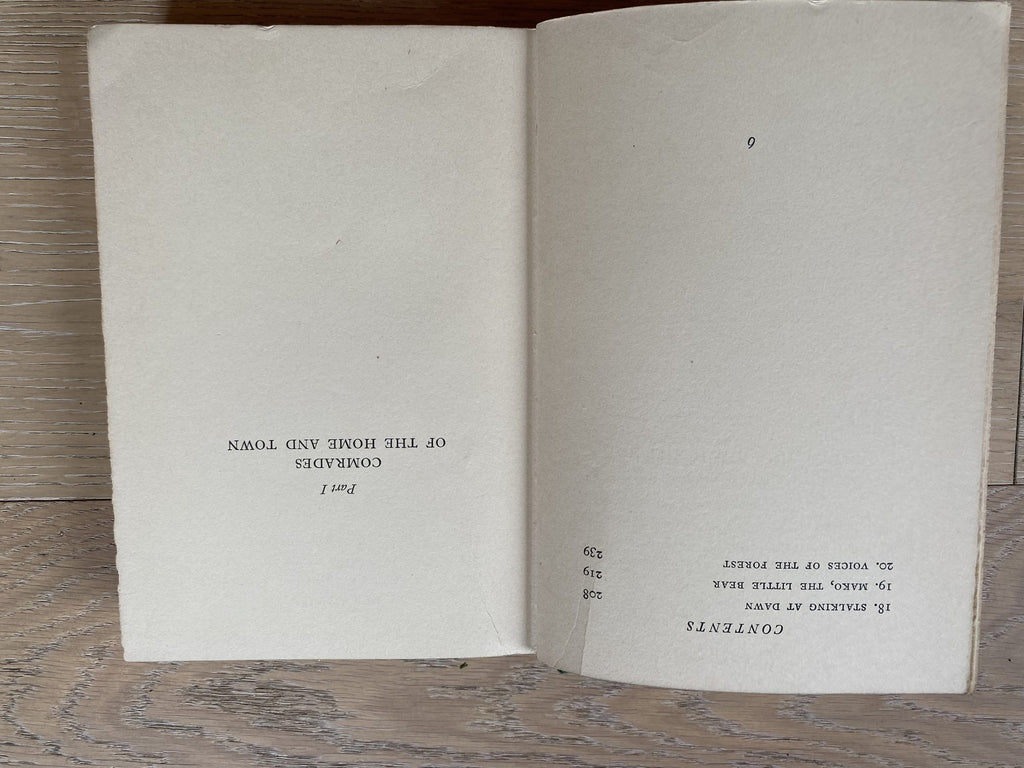1942: Good Comrades by Felix Salten, translated by Paul R. Milton