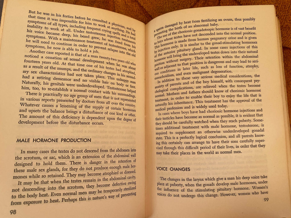 1950 First Edition - Physical Attraction and Your Hormones: A Modern Guide to Beauty, Vitality, and Health by Nina Kathe