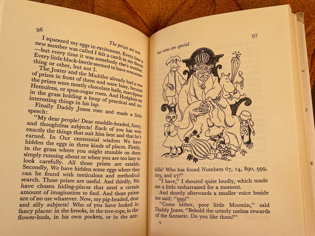 1966 Second Edition: The Exploits of Moominpappa, by Tove Jansson