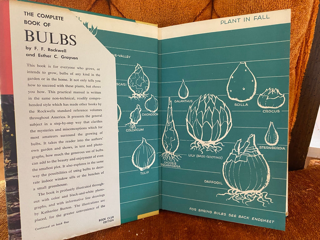 1953: The Complete Book of Bulbs, by F.F. Rockwell &amp; Esther C. Grayson