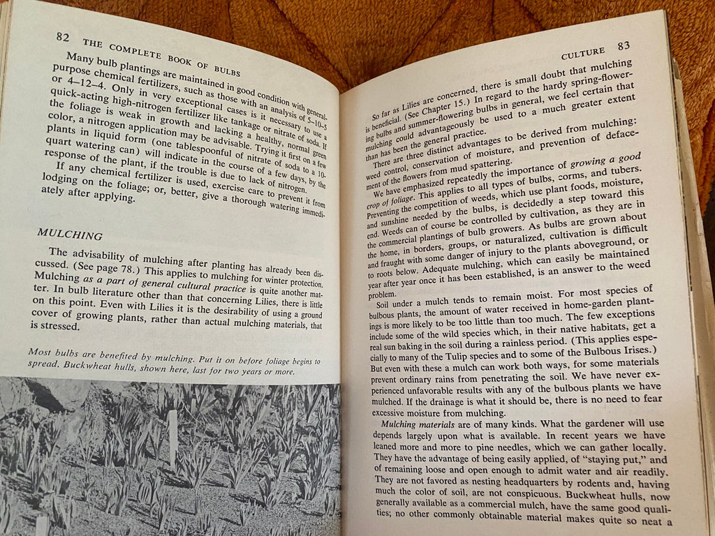 1953: The Complete Book of Bulbs, by F.F. Rockwell &amp; Esther C. Grayson