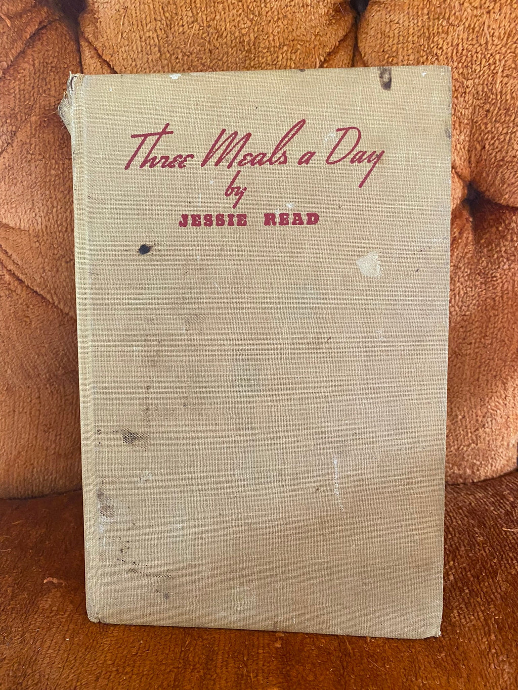 Set of 3 Vintage Cookbooks: Food from Market to Table, Three Meals a Day, Busy Woman's Cookbook