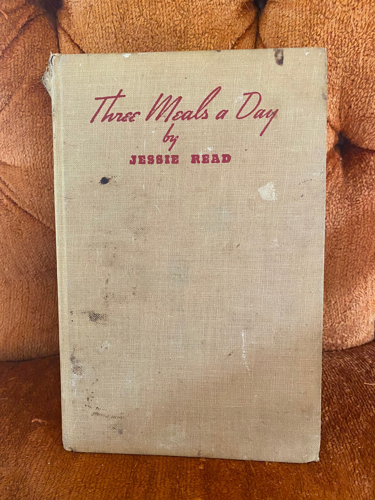 Set of 3 Vintage Cookbooks: Food from Market to Table, Three Meals a Day, Busy Woman's Cookbook